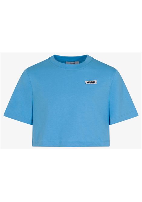 T-shirt con logo MSGM KIDS | S6MSJGTH179MS072